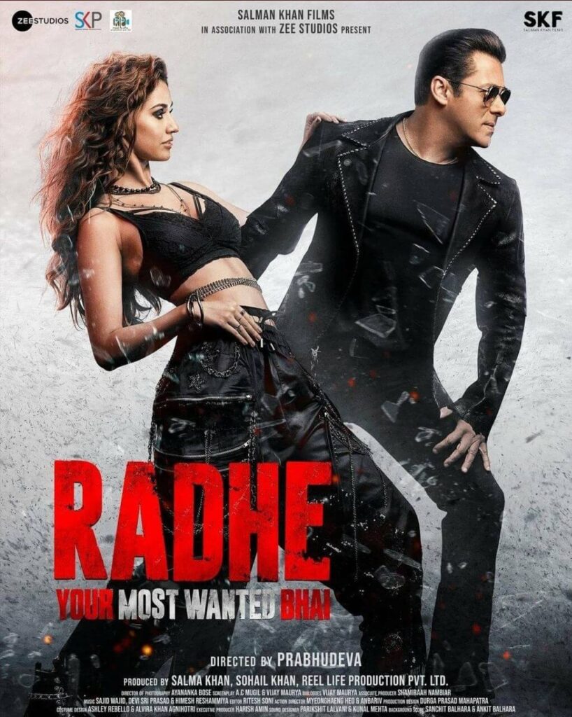 Radhe  - Bollywood Highest grossing film 2021